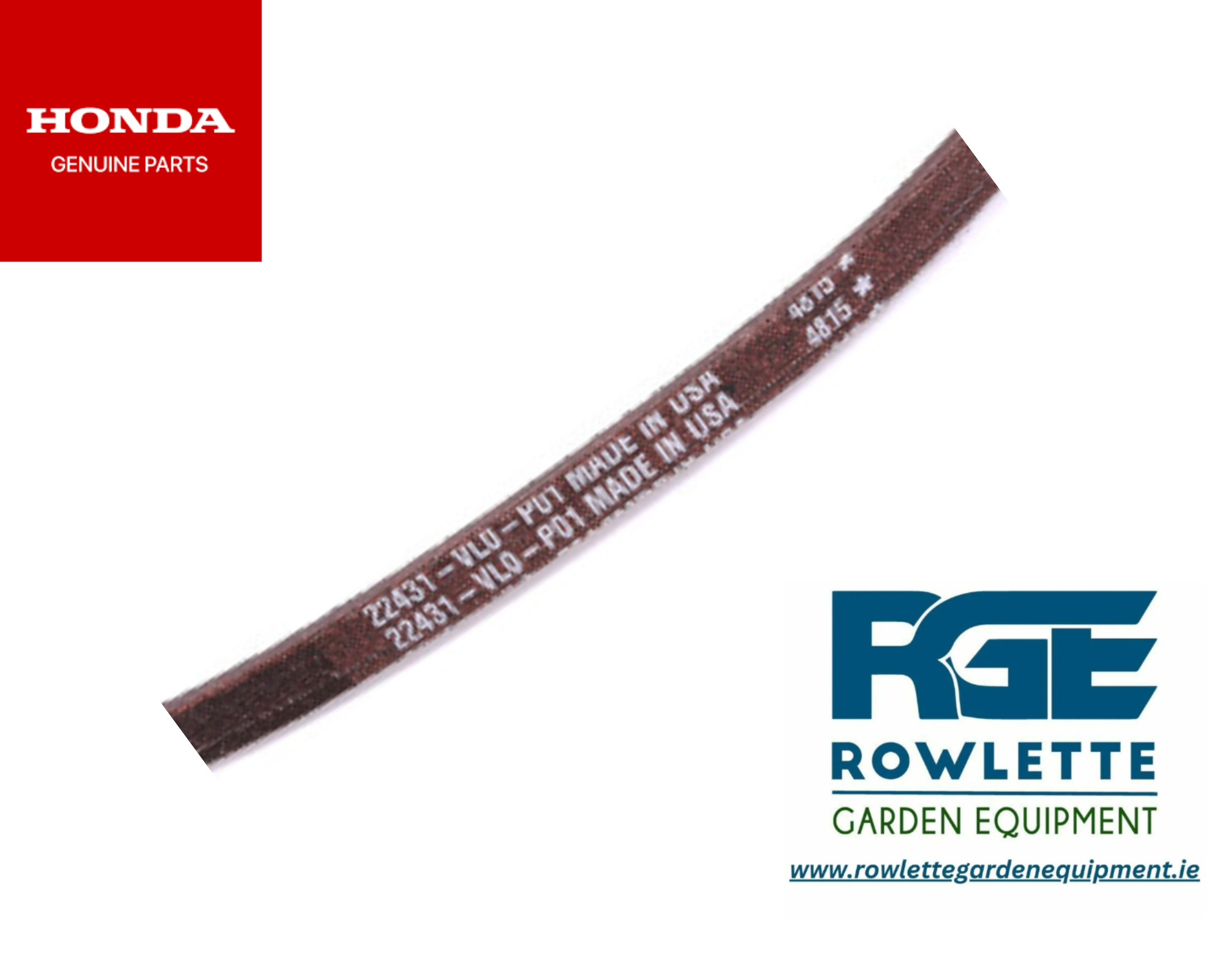 Genuine Honda HRG536C7, HRG536C8, HRG536C9 Drive Belt