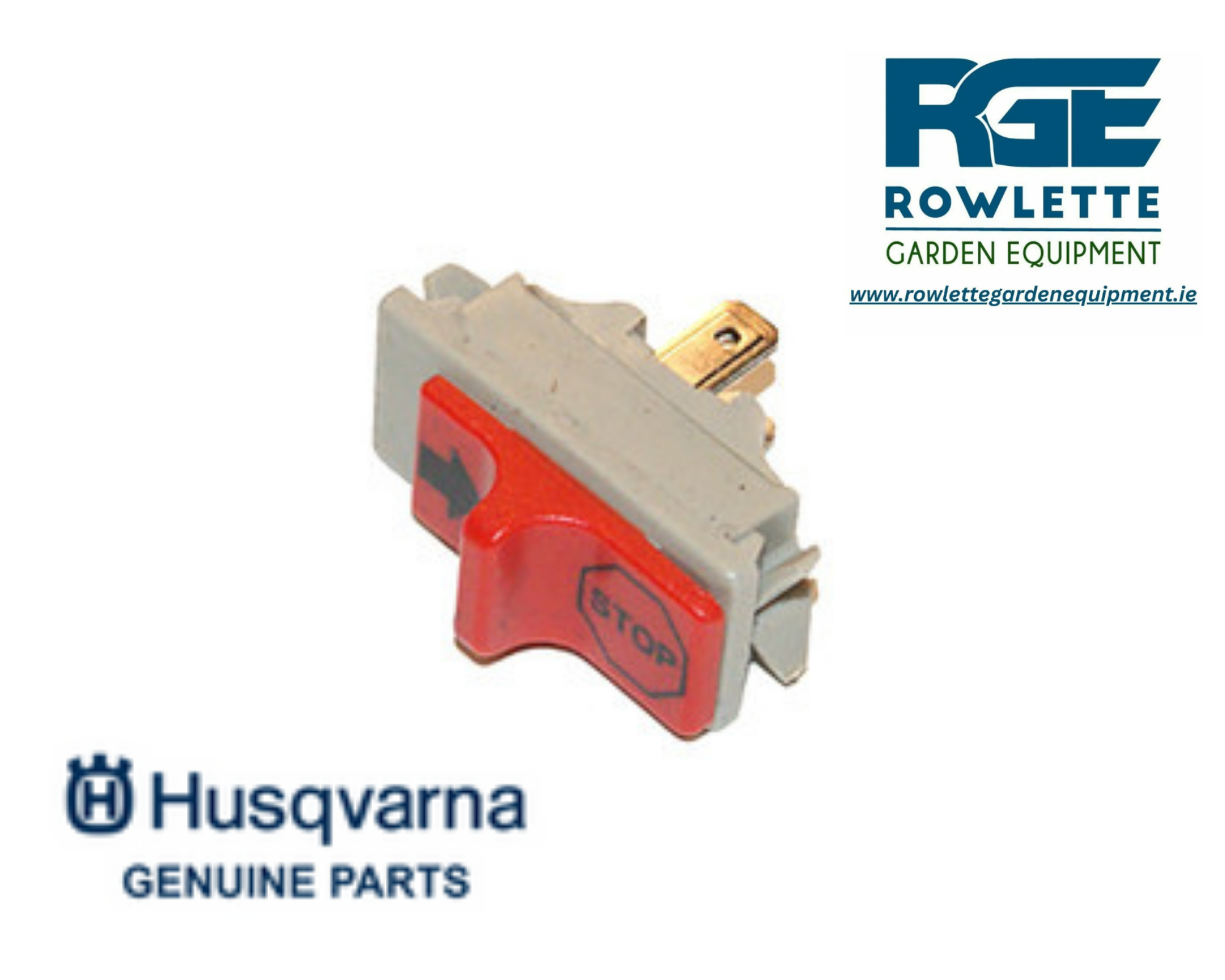 Genuine Husqvarna 123, 225, 227, 232, 235, 240, 243, 245, 250, 322, 323, 324, 325, 326, 333, 336, 339, 343, 345, 362, 365, 371, 372, 385 and 390 Switch