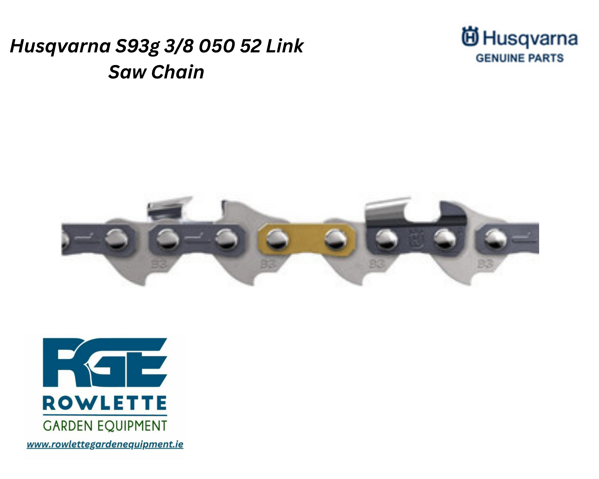Genuine Husqvarna 135, 236, 420EL, T540 XP II, T540XPII 14" Chain