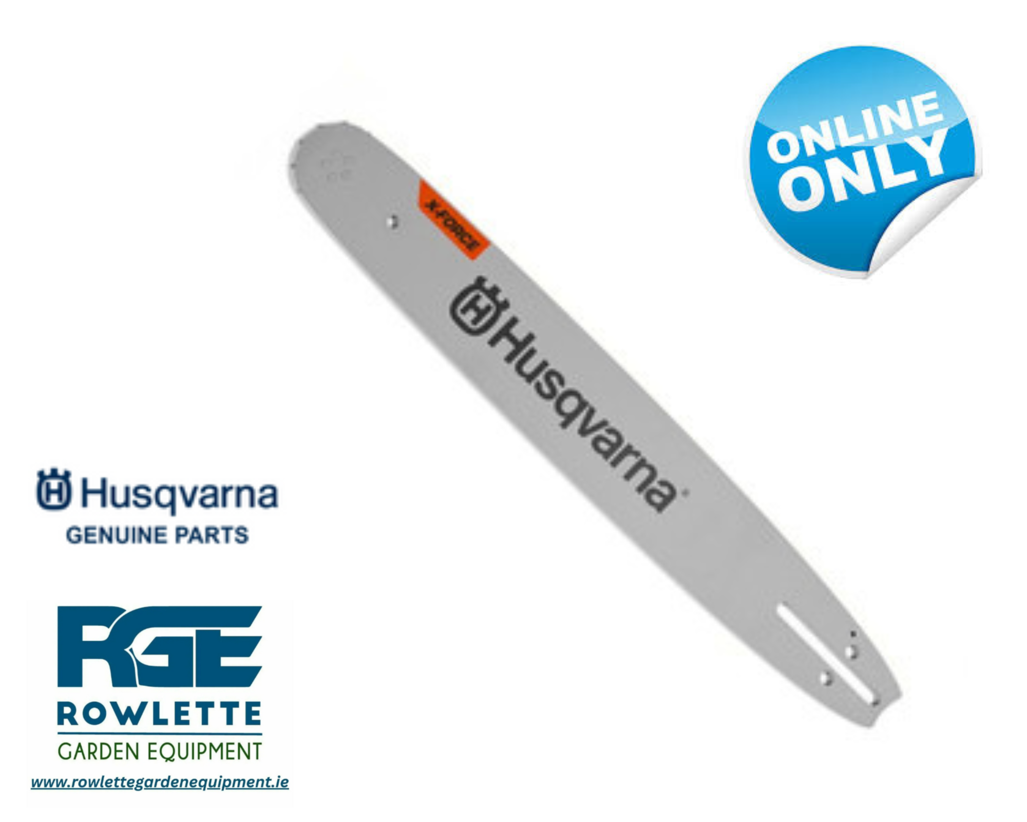 Genuine Husqvarna 15" .325 050 X-force Guide Bar