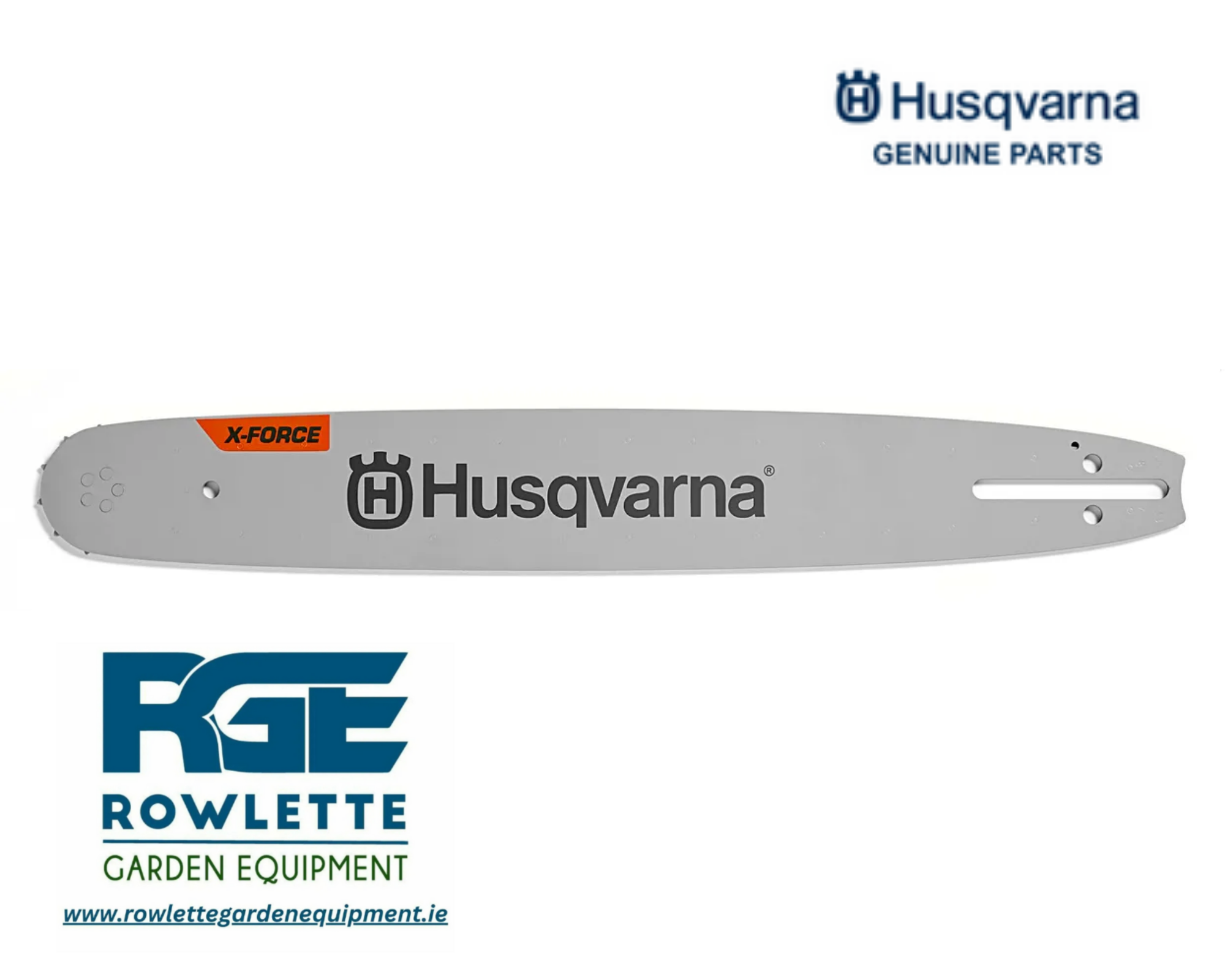 Genuine Husqvarna 15" Laminated 0.325" 1.3mm Guide Bar