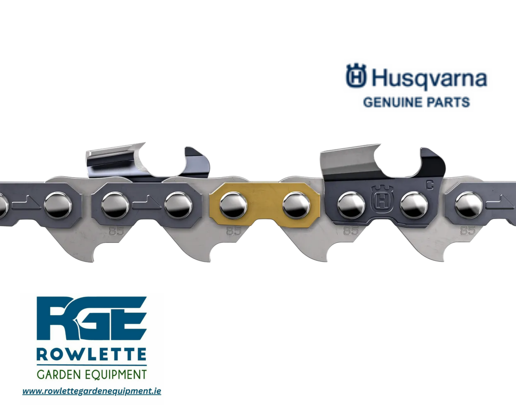 Genuine Husqvarna  24" X-CUT C85 Chisel 3/8" 1.5mm Chainsaw Chain Loop 84 Drive inks