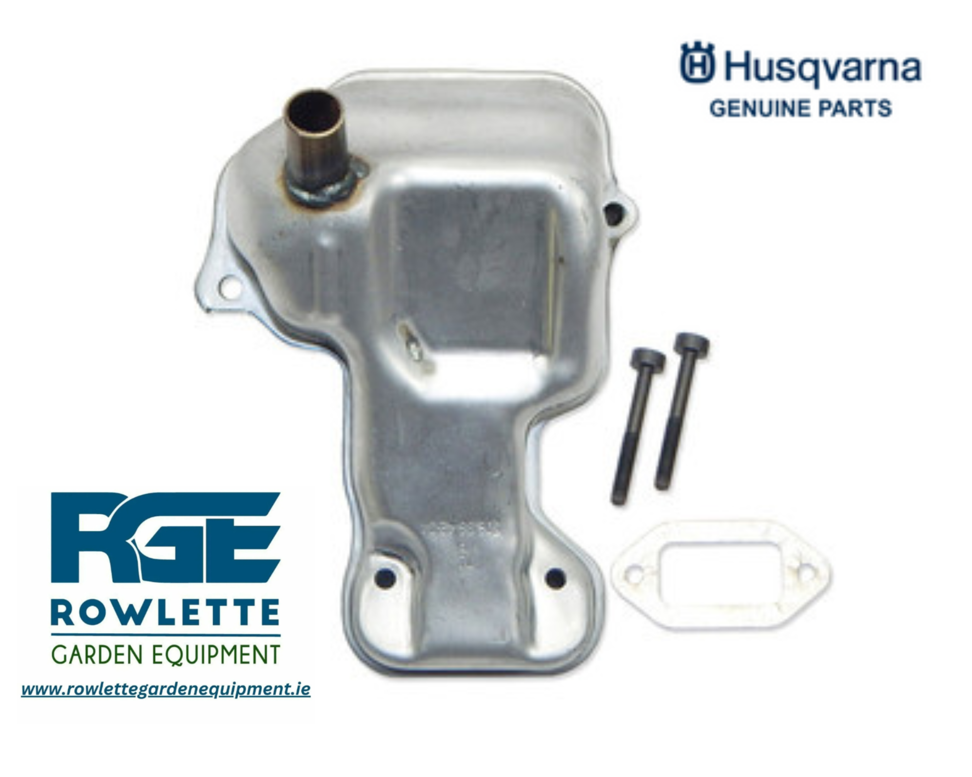 Genuine Husqvarna K750, K760 Muffler