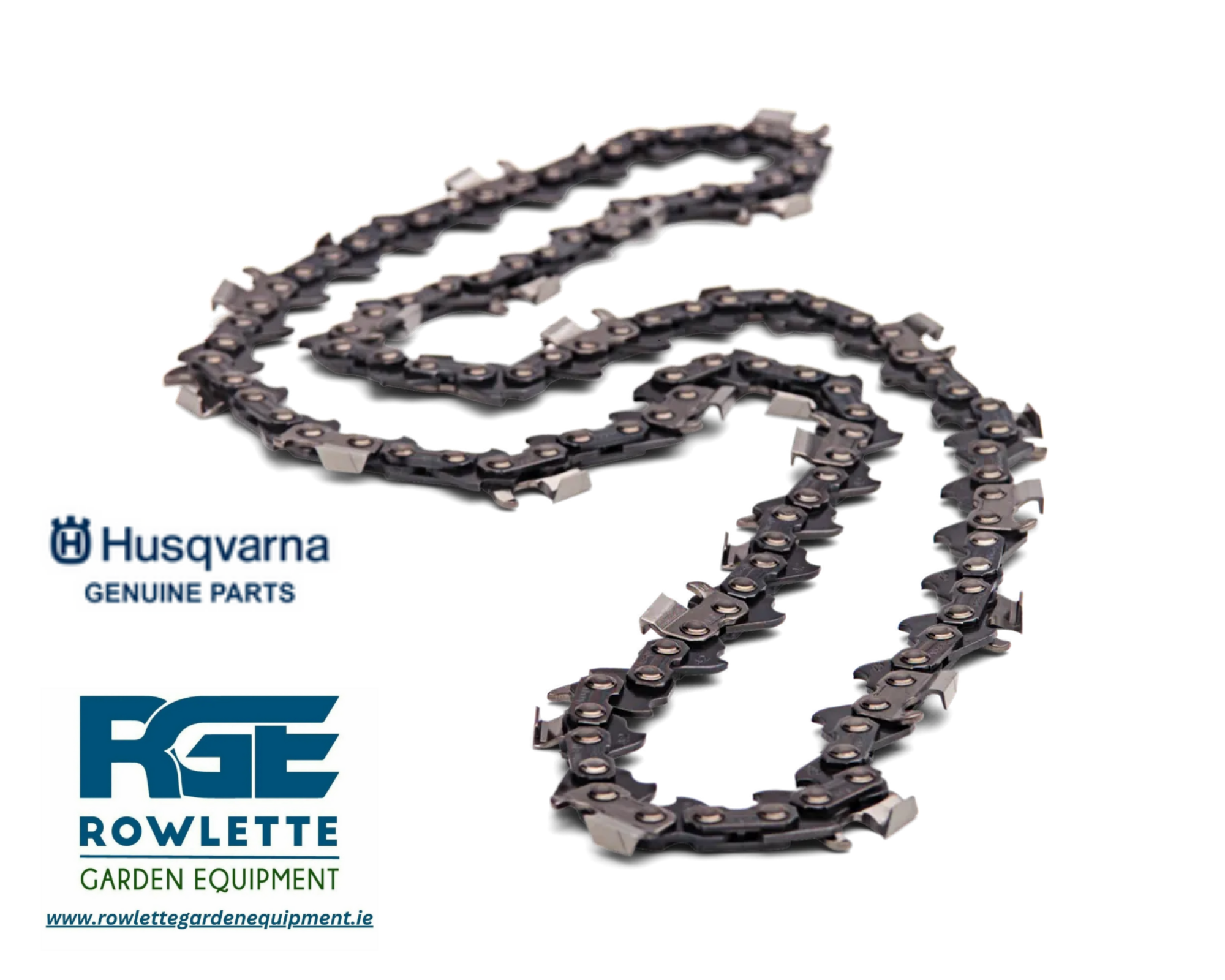 Genuine Husqvarna Saw chain H25 Micro chisel .325" 1,5 mm 80 Drive Links