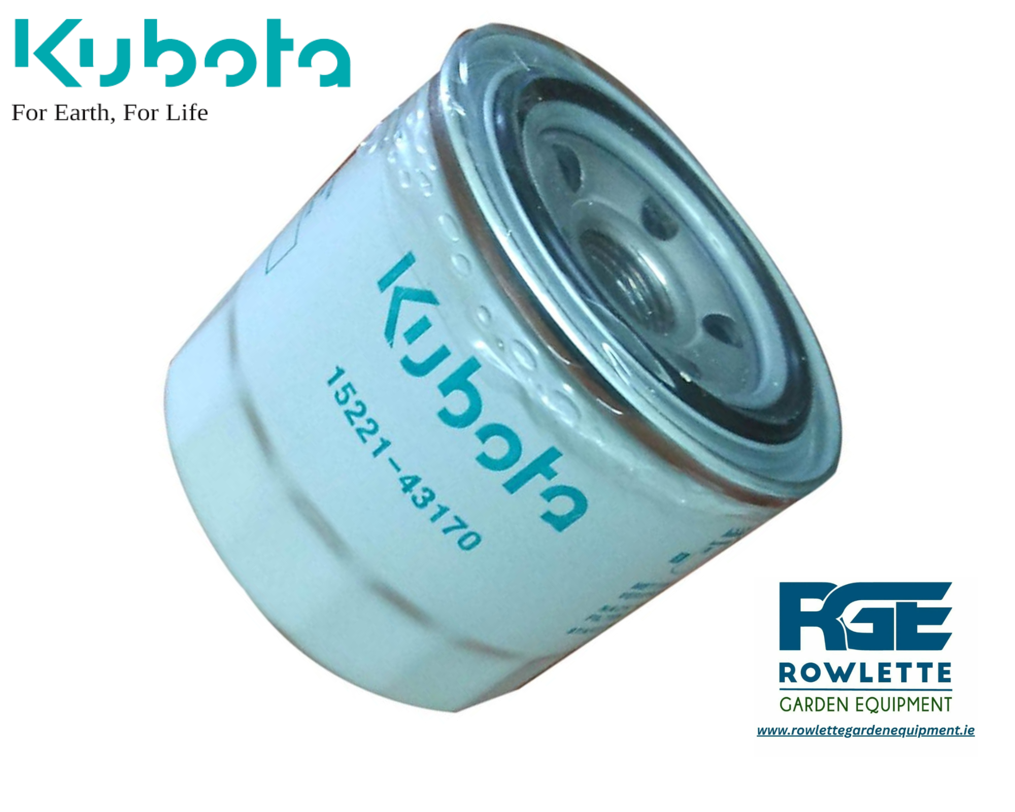 Genuine KUBOTA L175, L225, L345 models Fuel filter