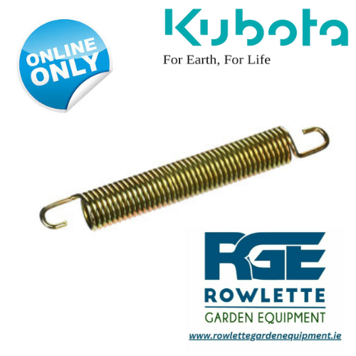 Genuine Kubota G18, G21, GR2100, GR2120, GZD21 Left hand side Tension Spring