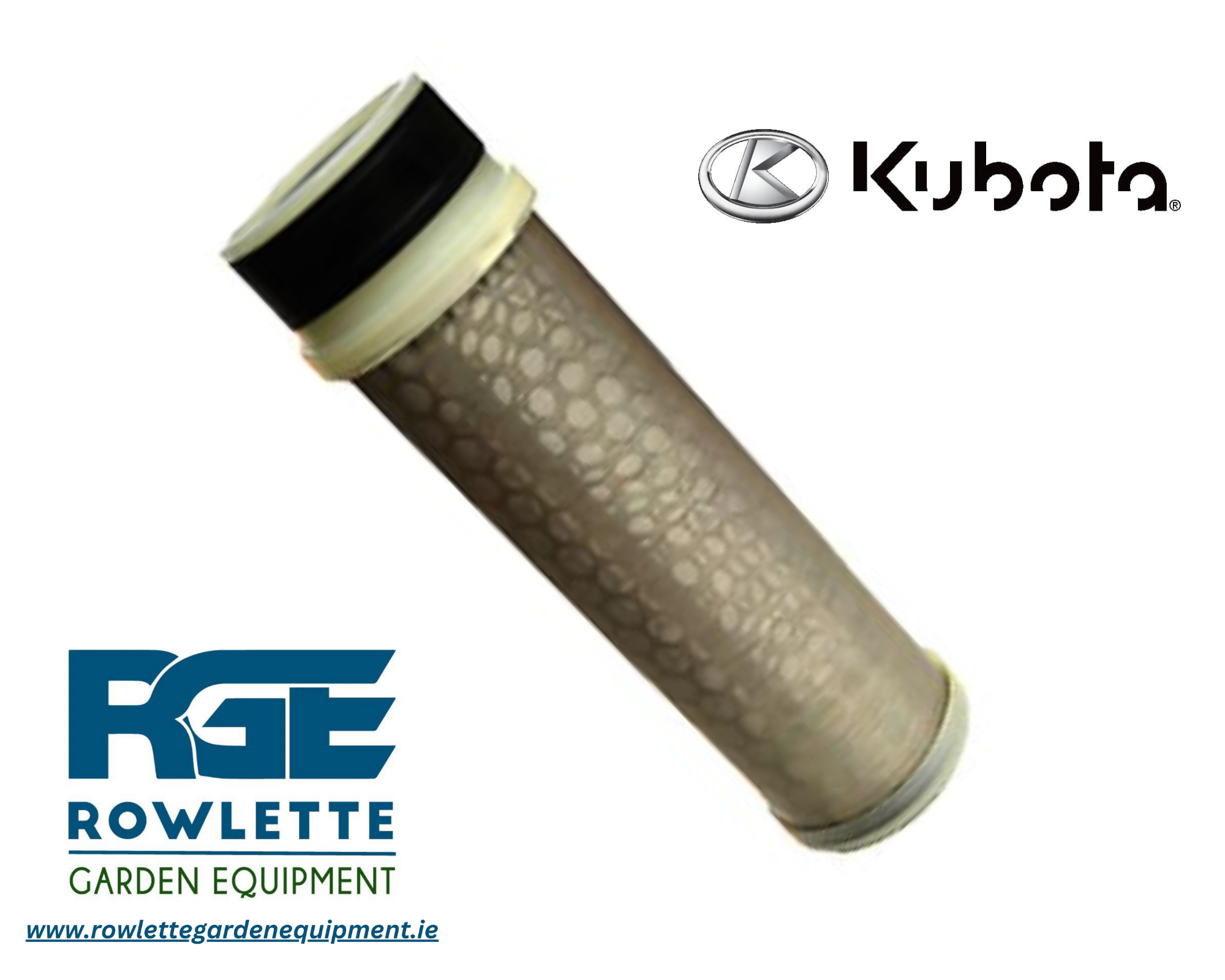 Genuine Kubota Inner Filter Fits F3680, RTV1140