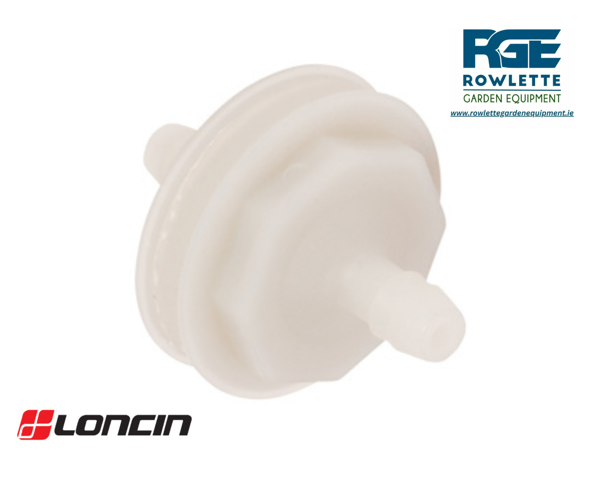 Genuine Loncin 1P88F-1, 1P90F-1, 1P92F-1, Alko, HS452, 1P85FA, HS413AE, Husqvarna. TRE0801 , TRE0701 . CV300 Walk Behind Engine fuel filter