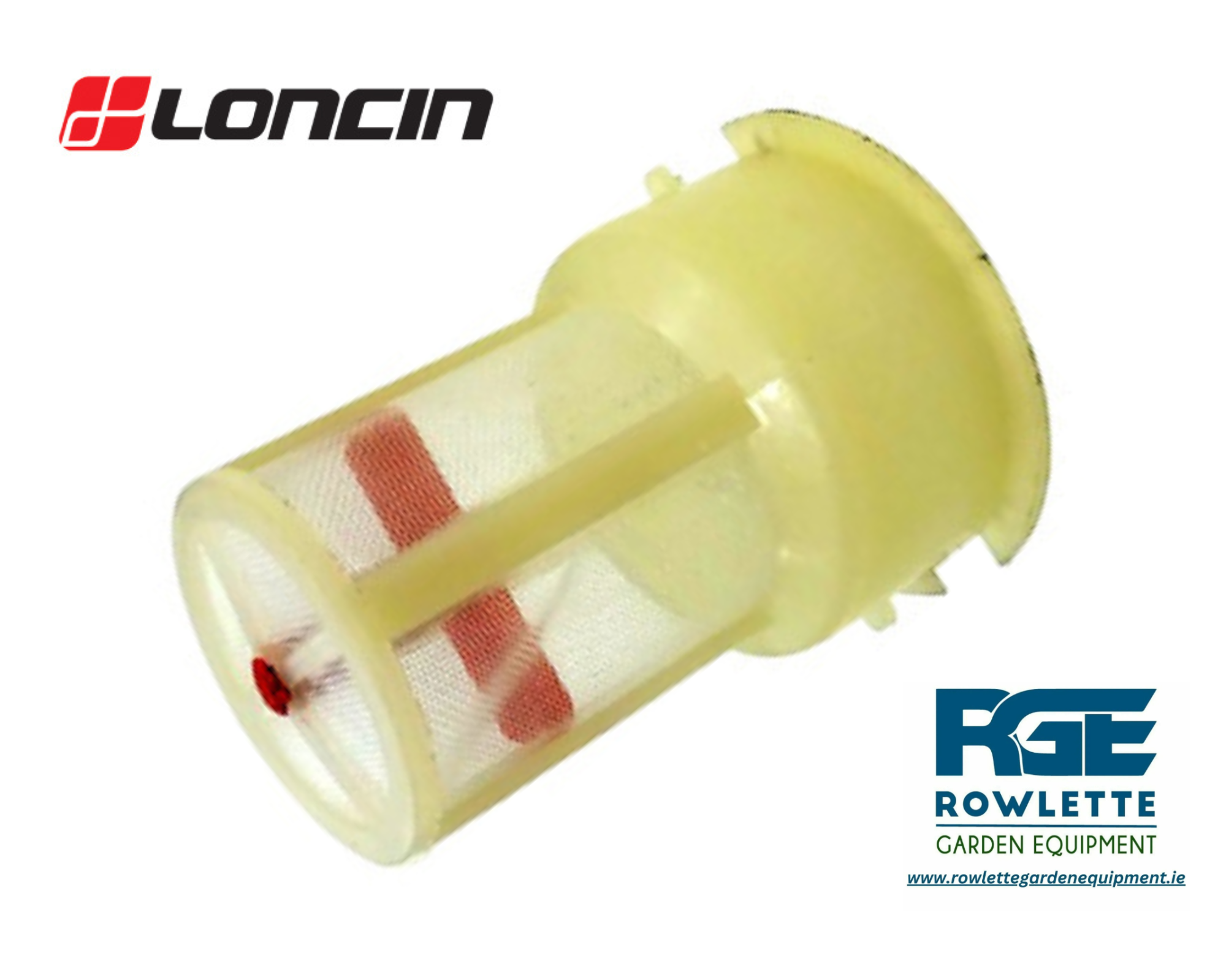 Genuine Loncin LC168FD, G160FD, G200FD, G240F, G240FD, G270F, G270FA, G270FD, G340F, G340FD, G390F, G390FD, G420F, G420FD, LC148F-2, H200 fuel filter