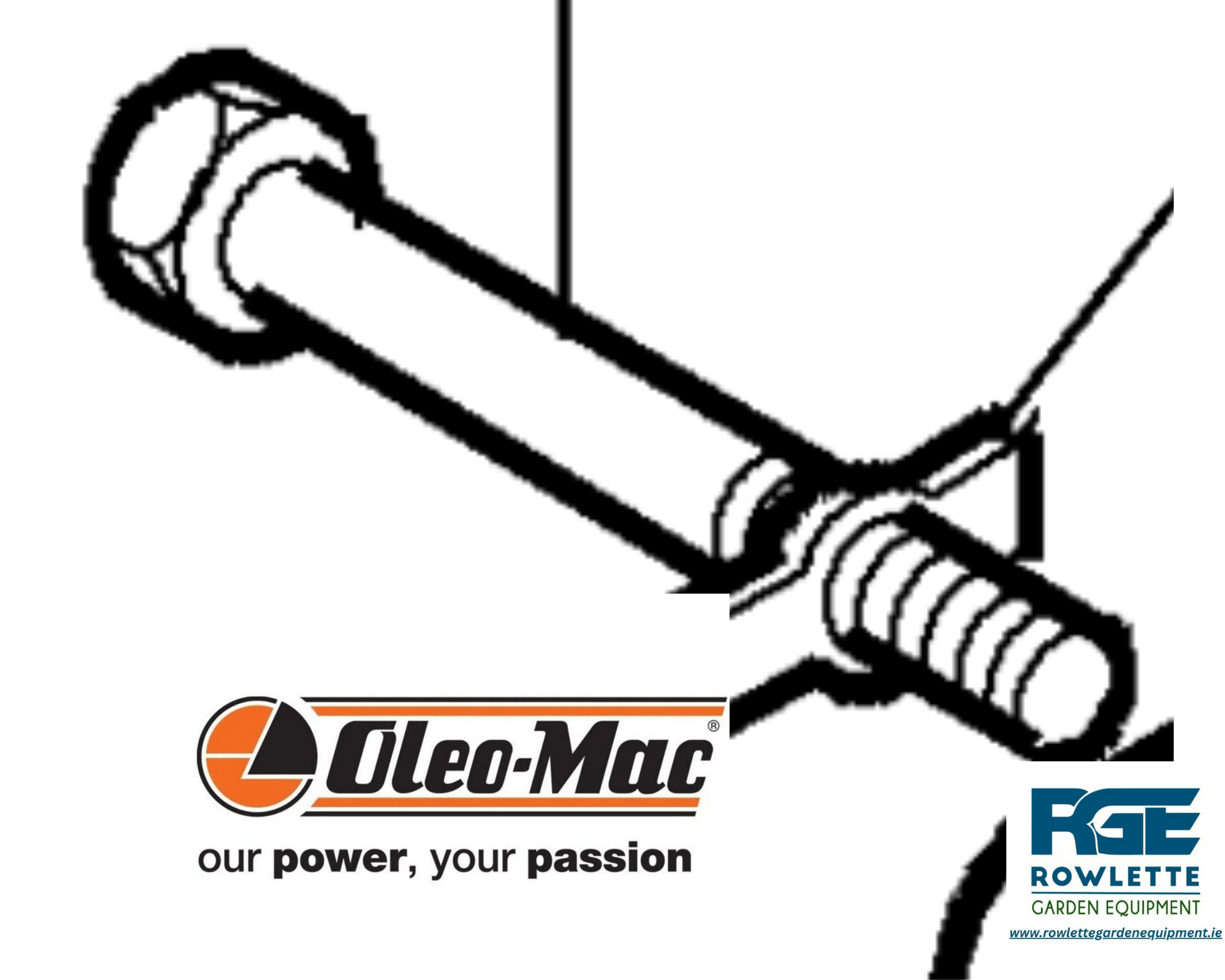 Genuine Oleo Mac 746T/750/750 T/755 Exhaust Stud