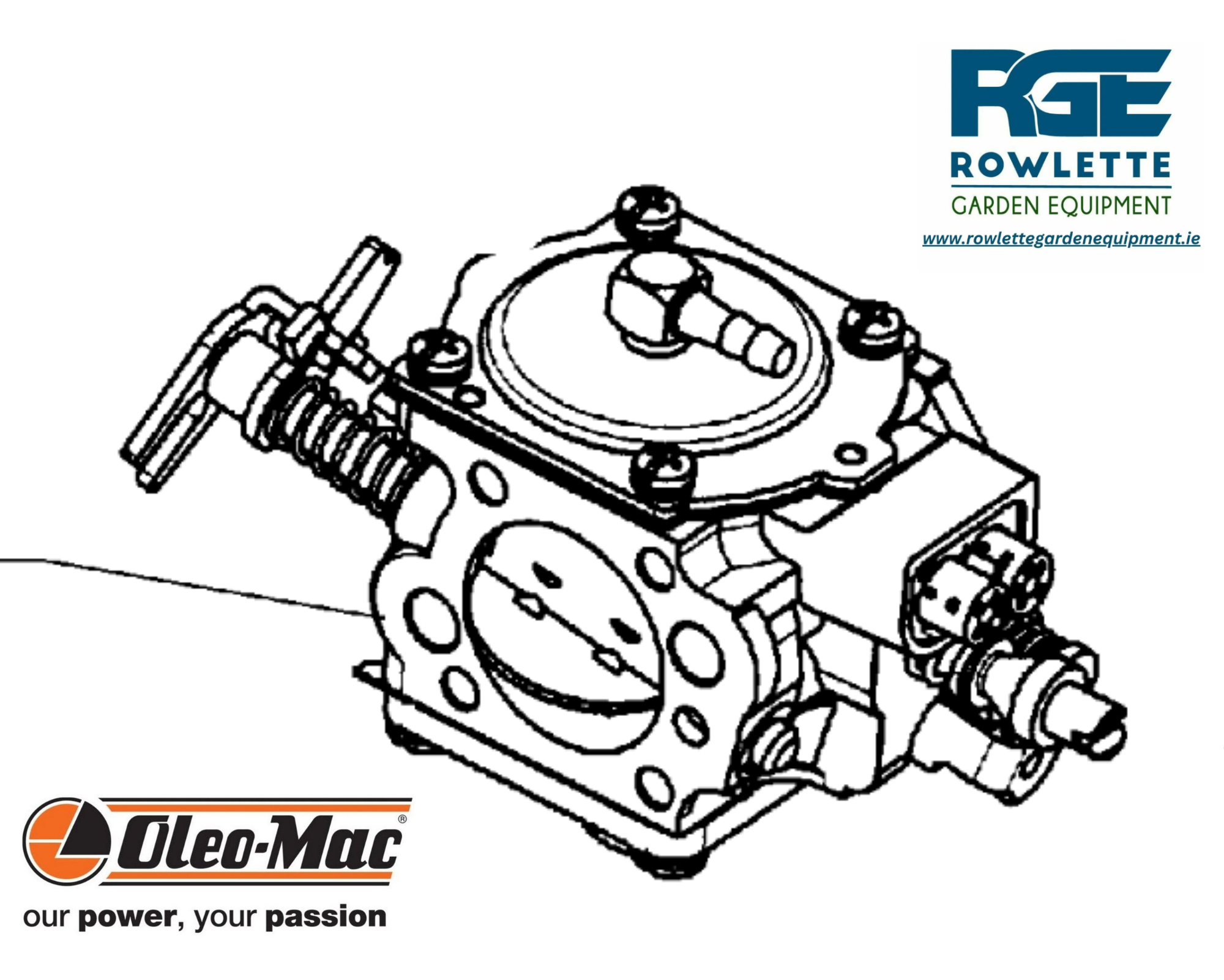 Genuine Oleo Mac GS720 GS820 Carburettor