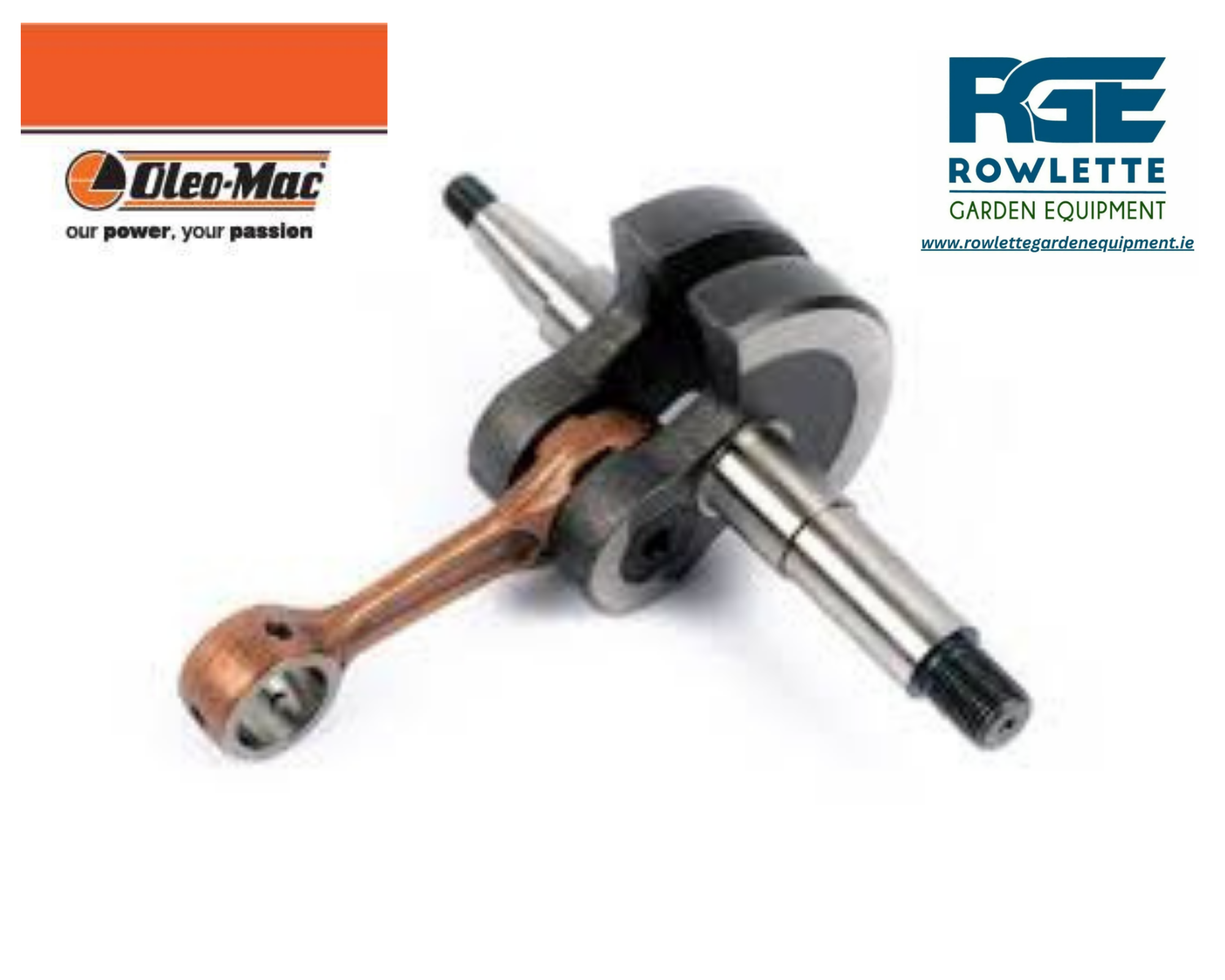 Genuine Oleo Mac GS 820 Crankshaft