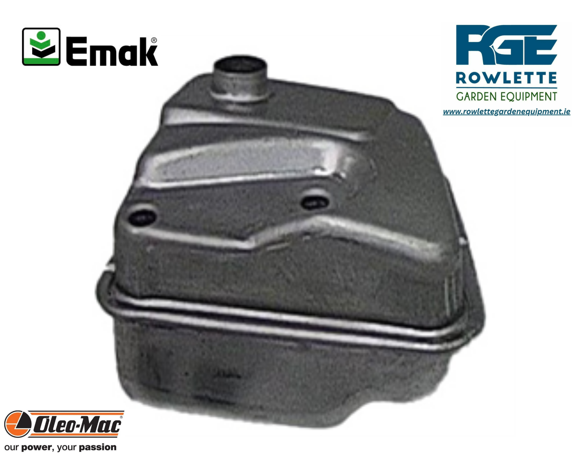 Genuine Oleo Mac GSTH 240 Complete Muffler