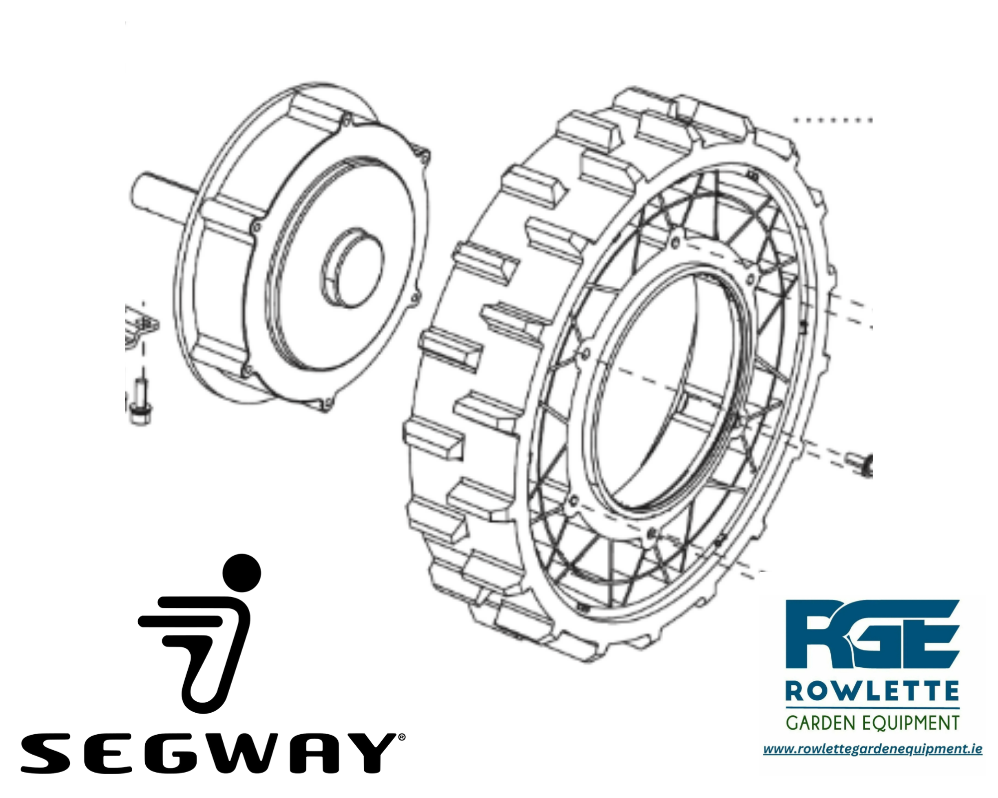 Genuine Segway X Series Drive Wheel