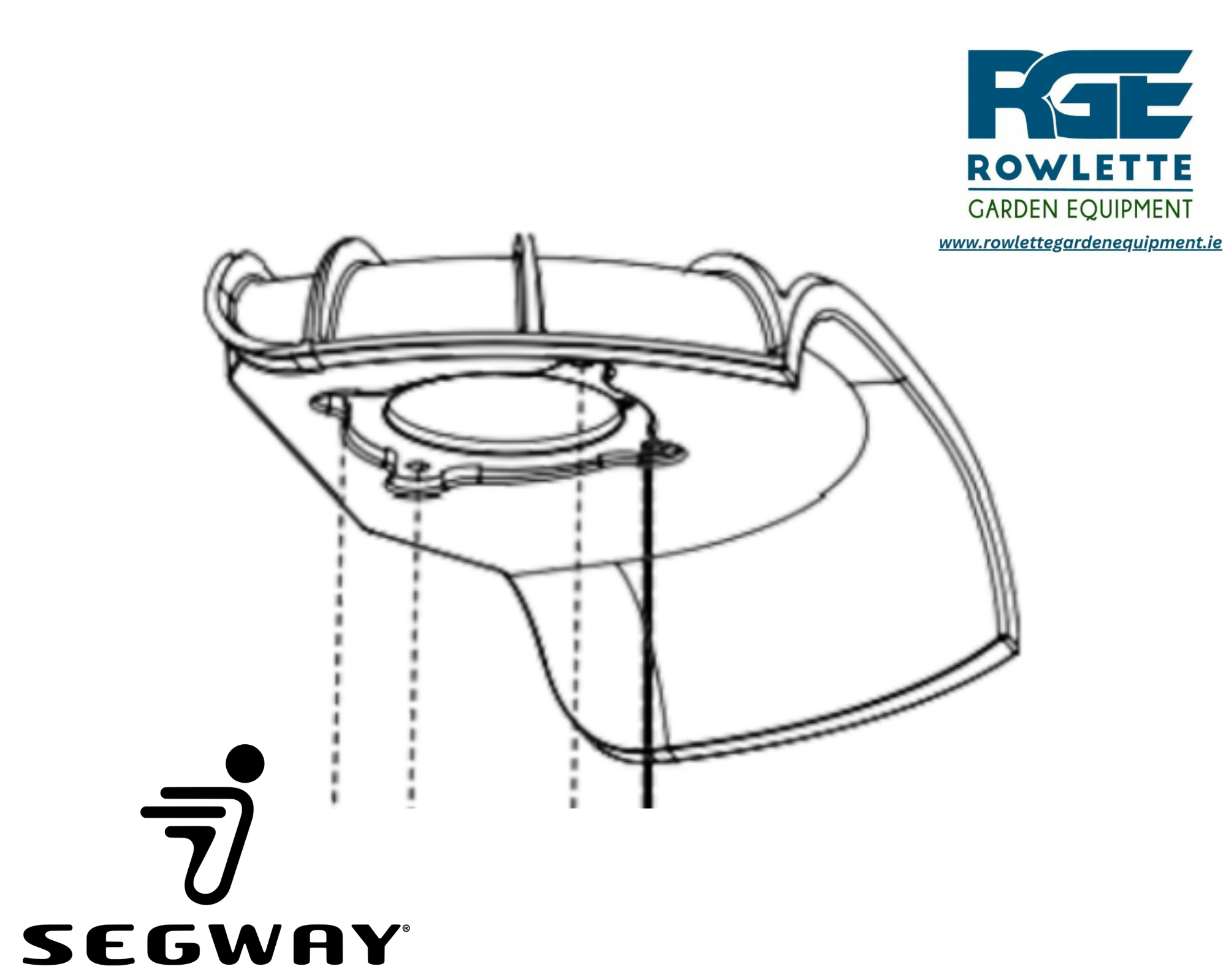 Genuine Segway i105E and i108E Blade fender
