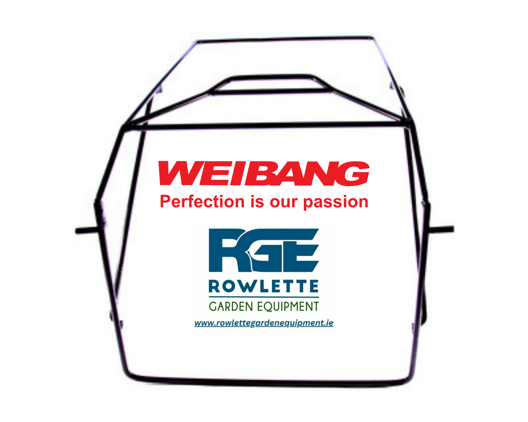 Genuine Weibang WB536SHALV, WB536SKLAL, WB536SKLALV, WB537SCVAL, WB537SCVAL-BBC Grass Bag Frame