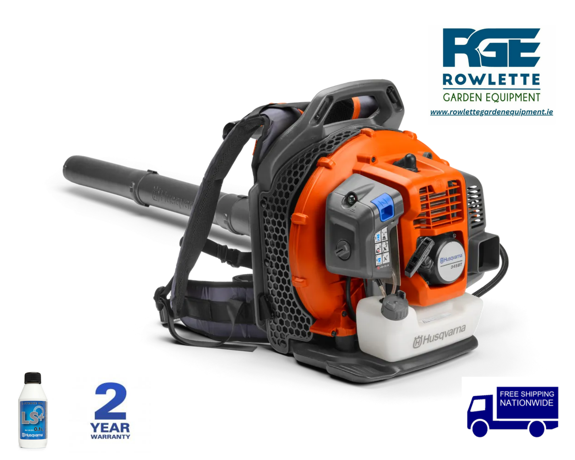 Husqvarna 345BT Backpack Blower