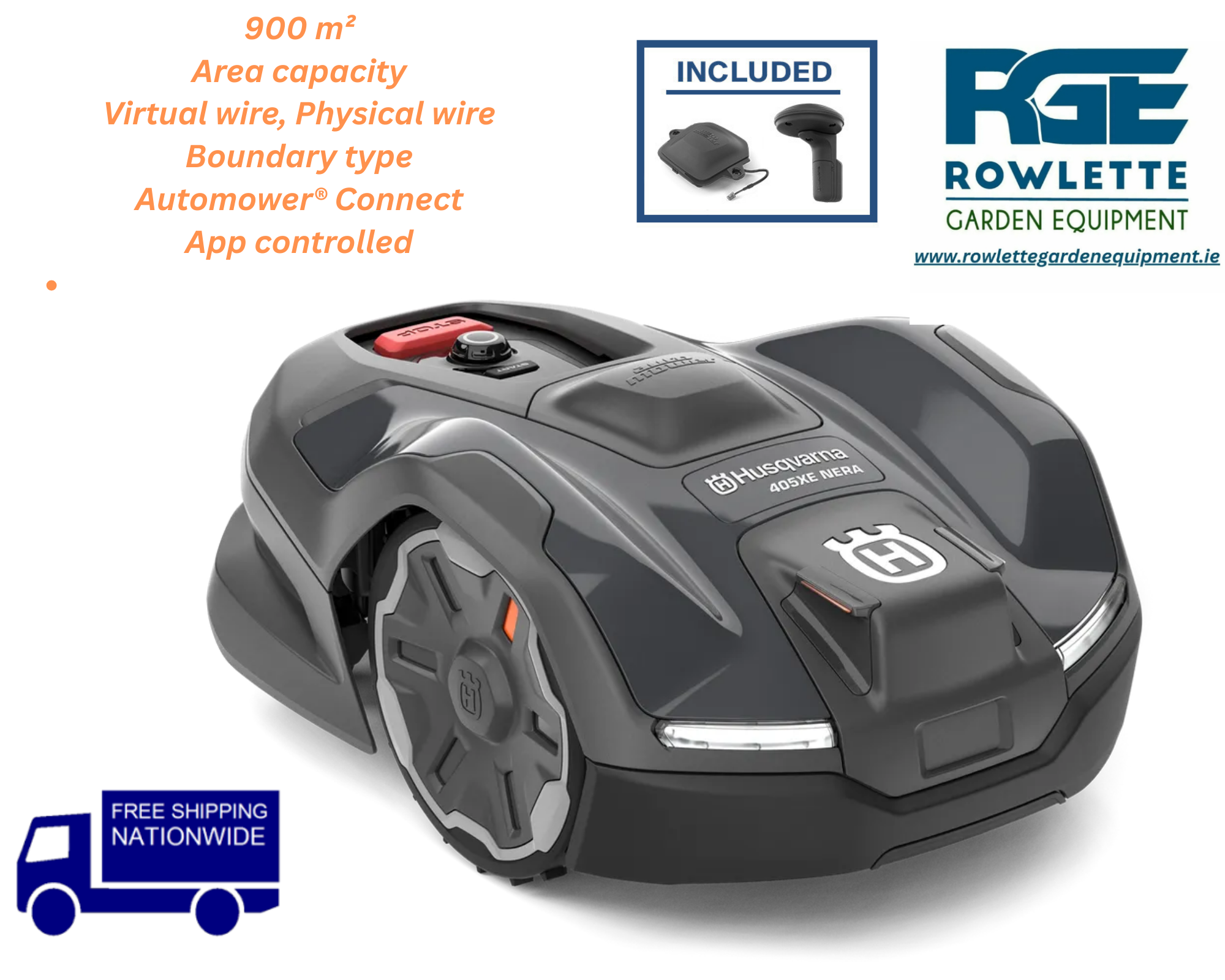 Husqvarna Automower® 405XE NERA ( wireless model )