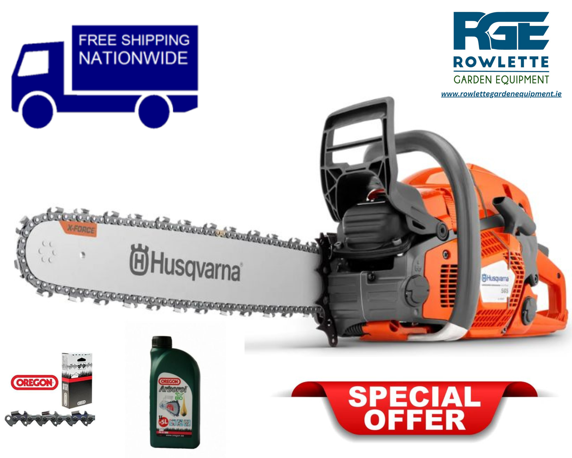Husqvarna Professional Chainsaw 565 with 20