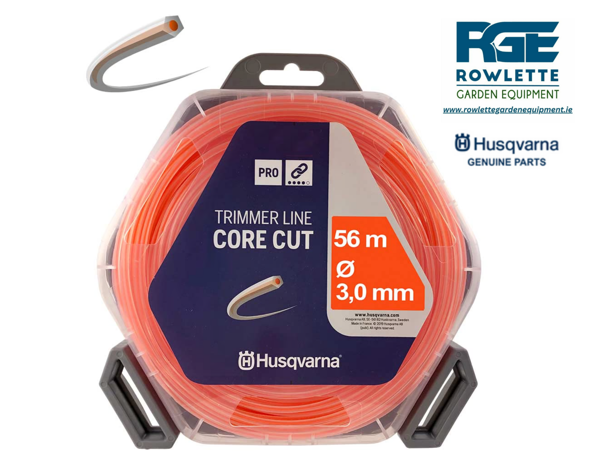 Husqvarna TRIMMER LINE CORE CUT 3.0mm 56 Metes