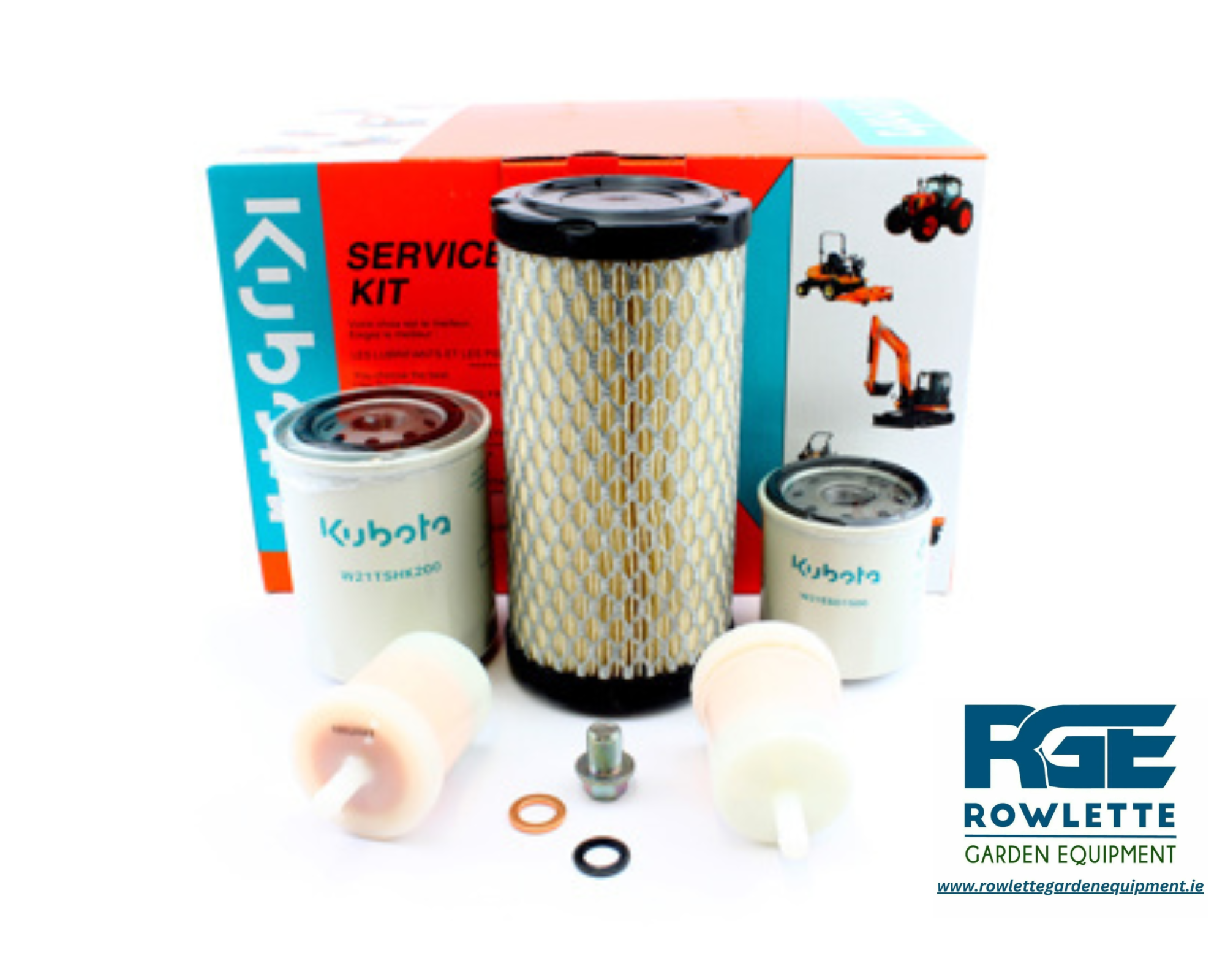 Kubota TG1860, G18, G18HD, G21, G21-3, G2160UK 1000hr Service Kit