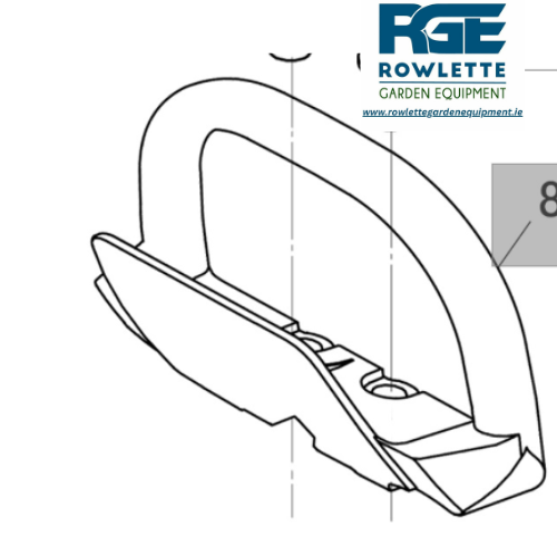 Legacy Hedge cutter HT 22 Front handle rubber