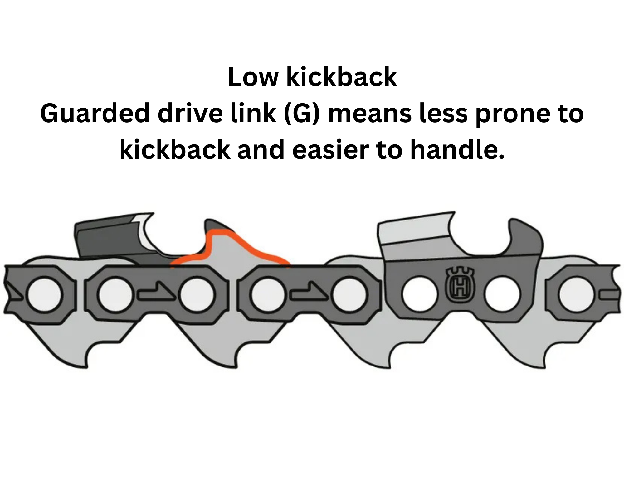 Husqvarna 15" X-CUT SP33G Pixel Chainsaw Chain 0.325" 1.3mm 435 440 340