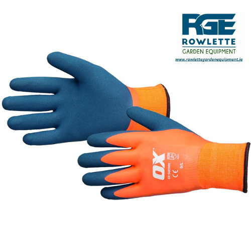 OX Thermal Latex Work Gloves – Waterproof Safety Gloves