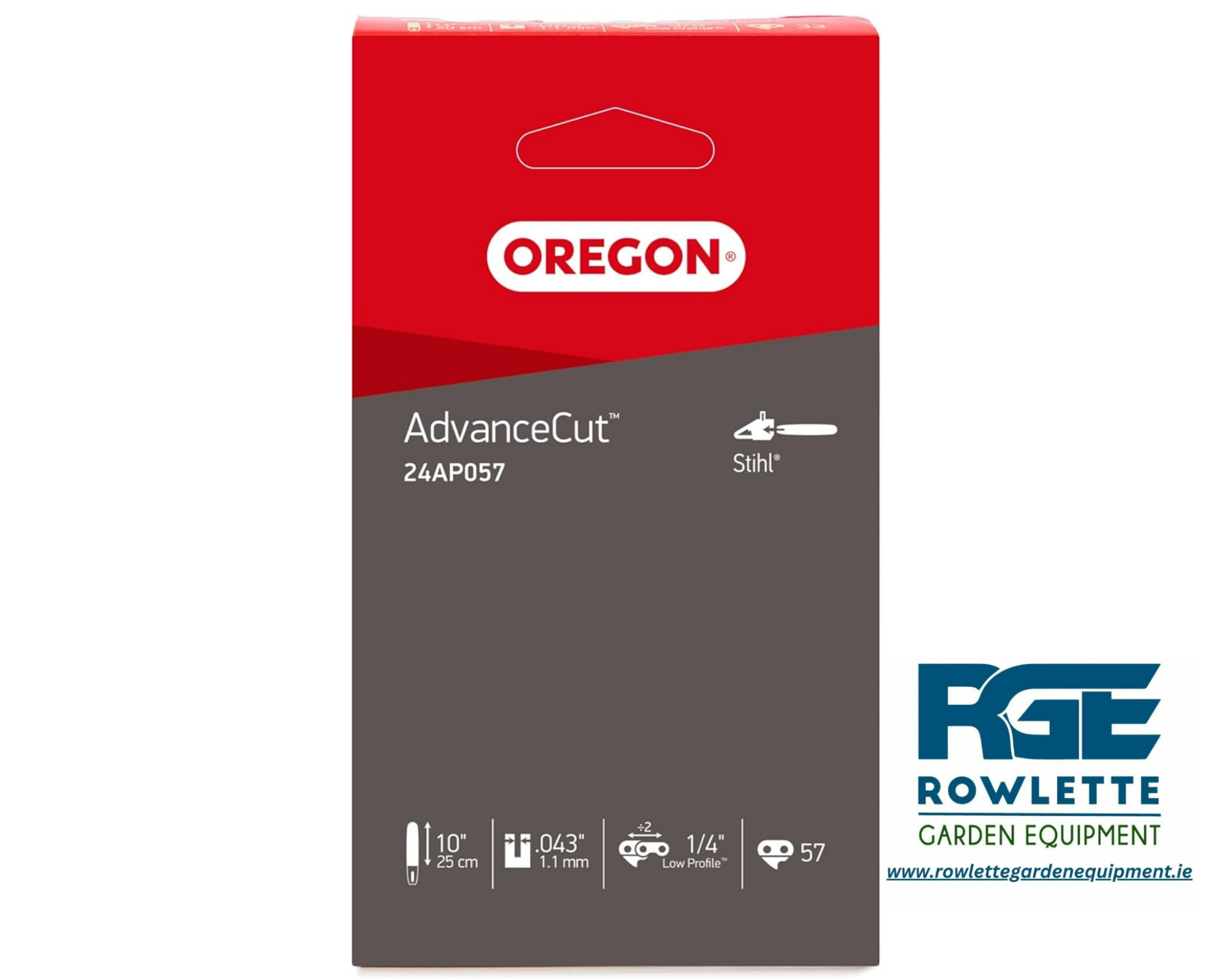 Oregon 1/4" 0.43 57 link 25cm bar 1.1mm ( Stihl )