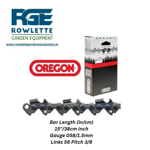 Oregon 15 inch chainsaw replacement chain