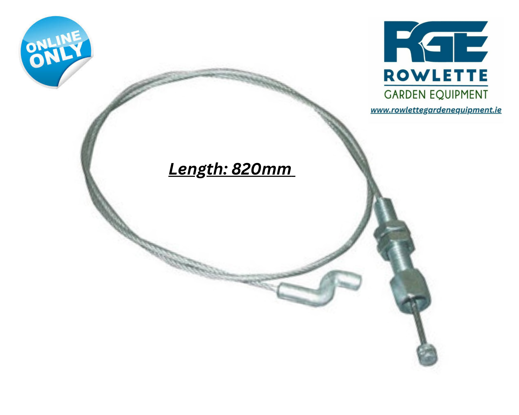 Replacement Castelgarden 102 & 122 before 2000 Lift Cable