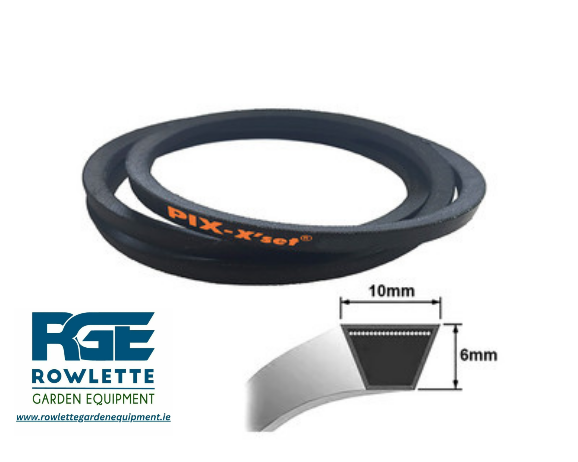 Replacement Castelgarden 464TR, 464TRE, 46S, XS 50 BS Belt