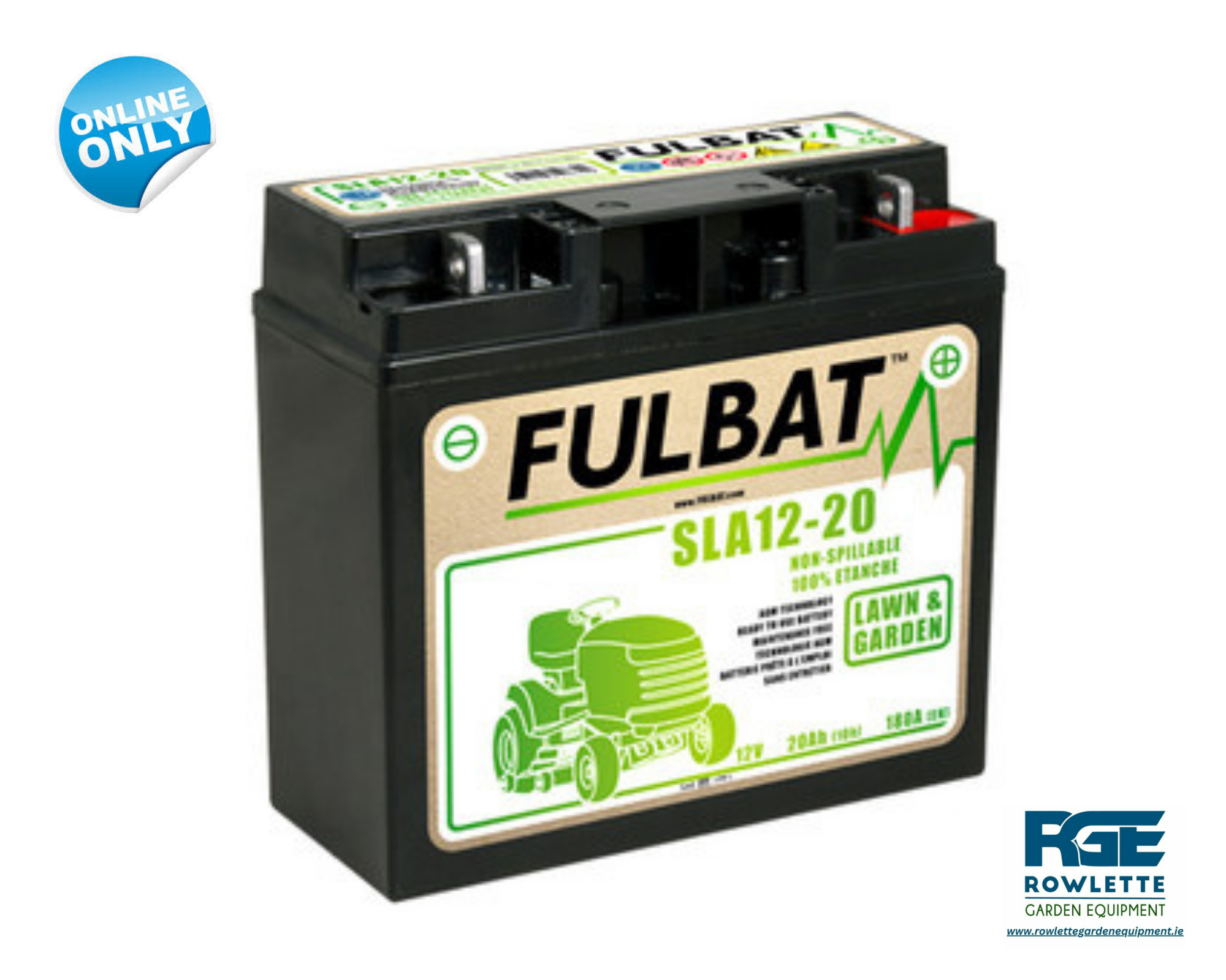 Replacement Castelgarden / Honda 12V Sealed Battery