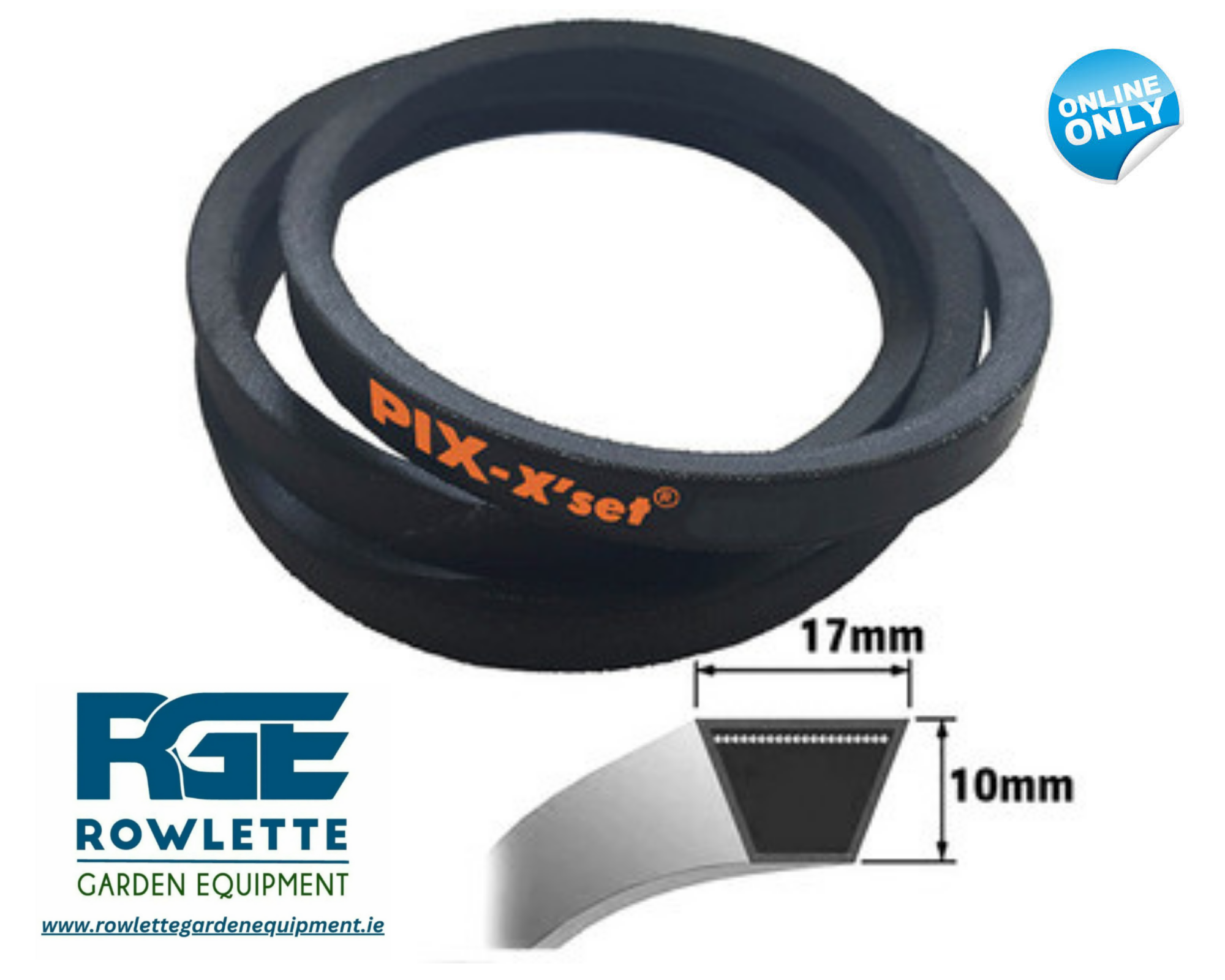 Replacement Castelgarden Ride On Deck Belt 36"