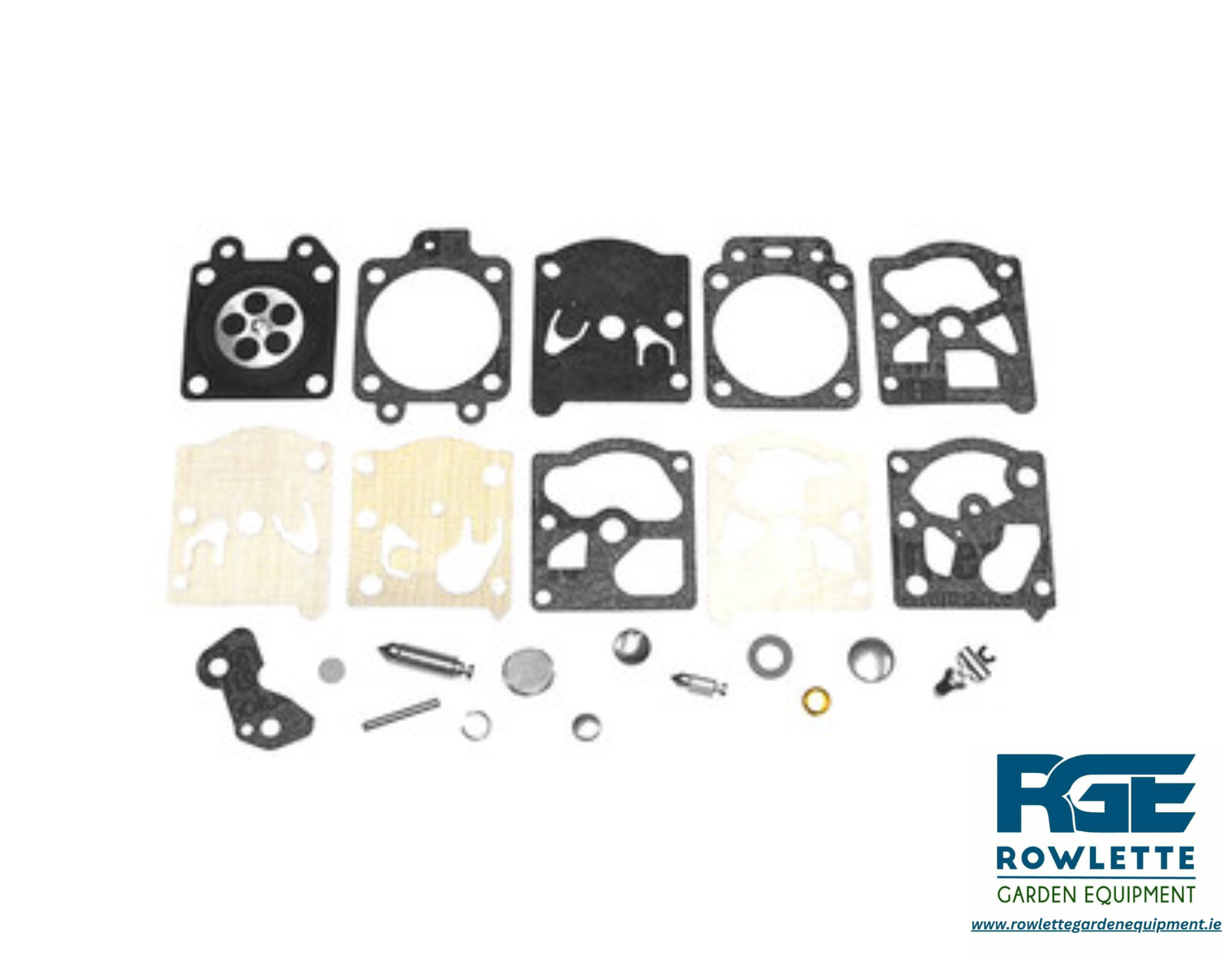 Replacement Husqvarna: 51,55, 335XPT, 36, 41, 136, 141, 225R, 235R, 232R, 40, 45, 240RX., 245R, Partner: 351, 370, 391. Echo: CS-3000, CS-3450. Oleomac: 951, 740 Carb kit fits