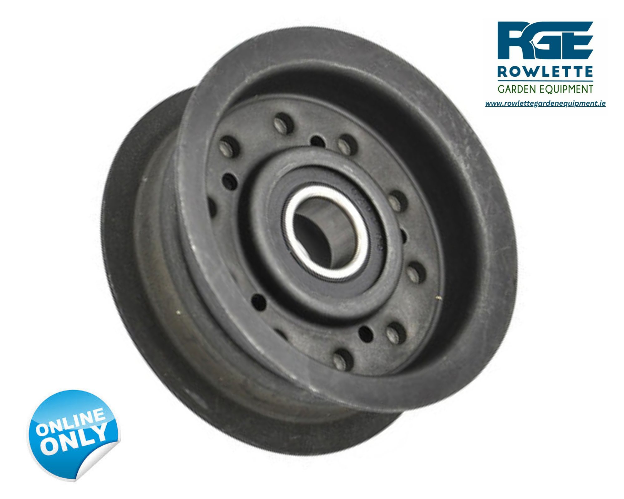 Replacement Solo by Alko models T16-95.4HD, T16-105.4HD, T18-95.4HD Flat Idler Pulley