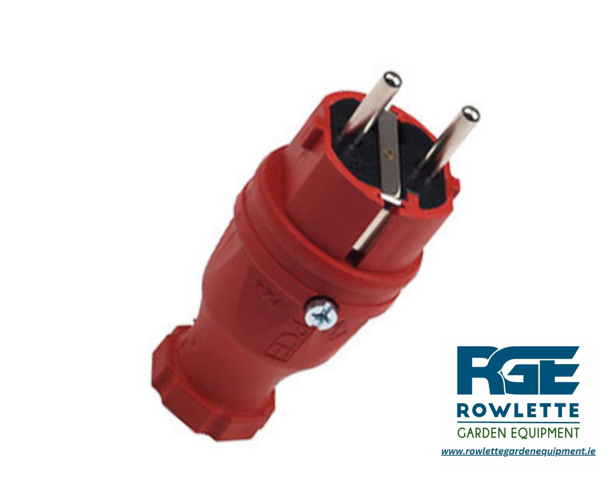 Round Male Mains Socket