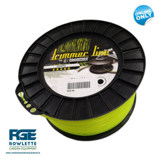 Tecomec Trimmer Line - Round - 3.0mm/168m - Spool