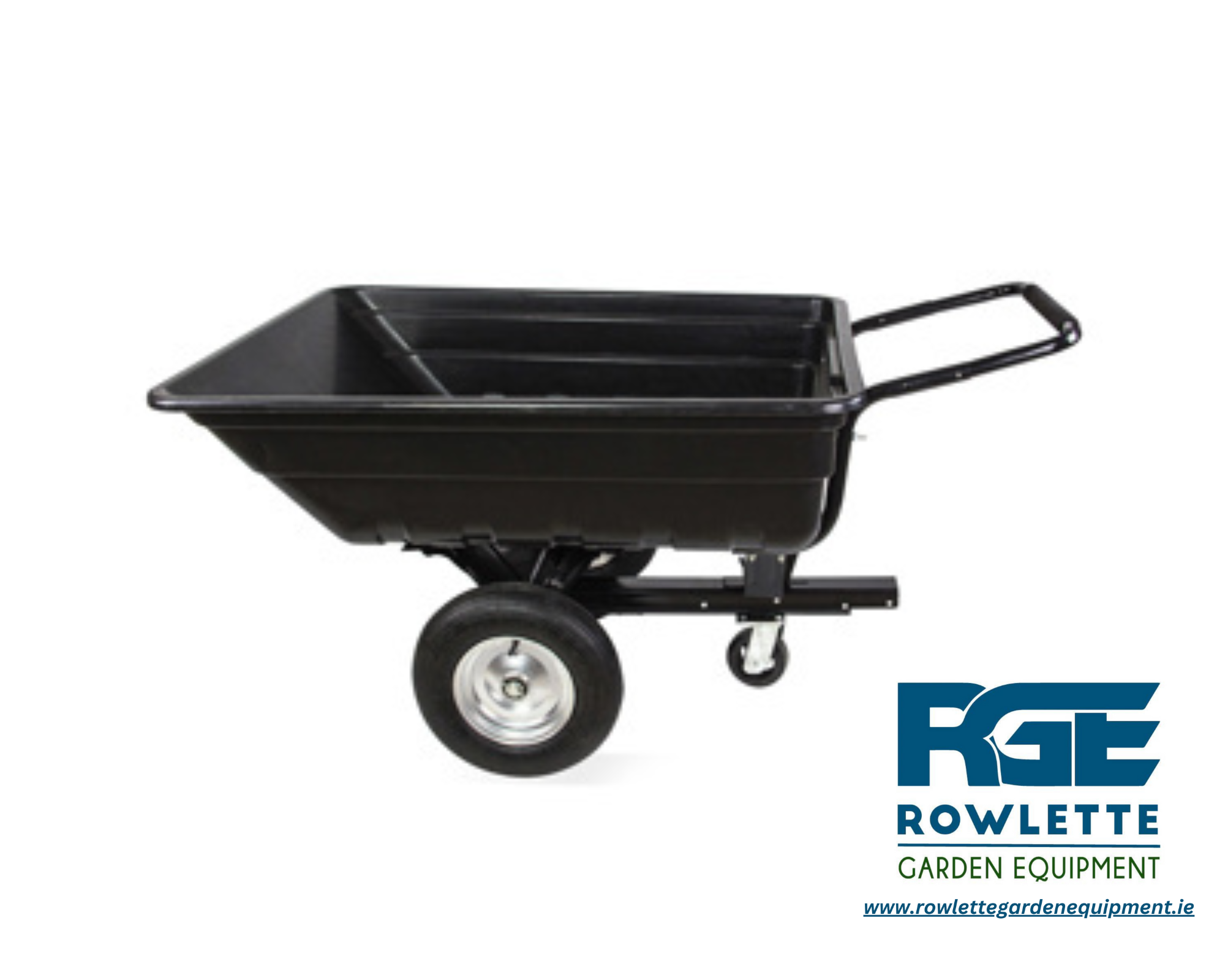 Trailer With Tilting Polyethylene Tipper