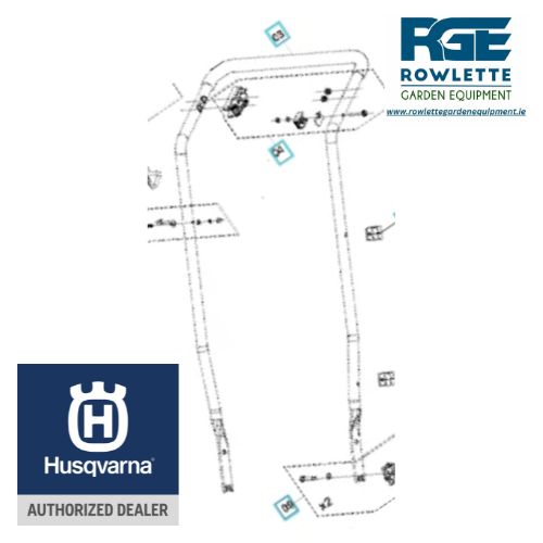 Genuine Husqvarna Lc 151 Handle