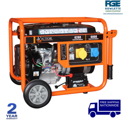 Victor Petrol Powered Generator (6.8KVA)