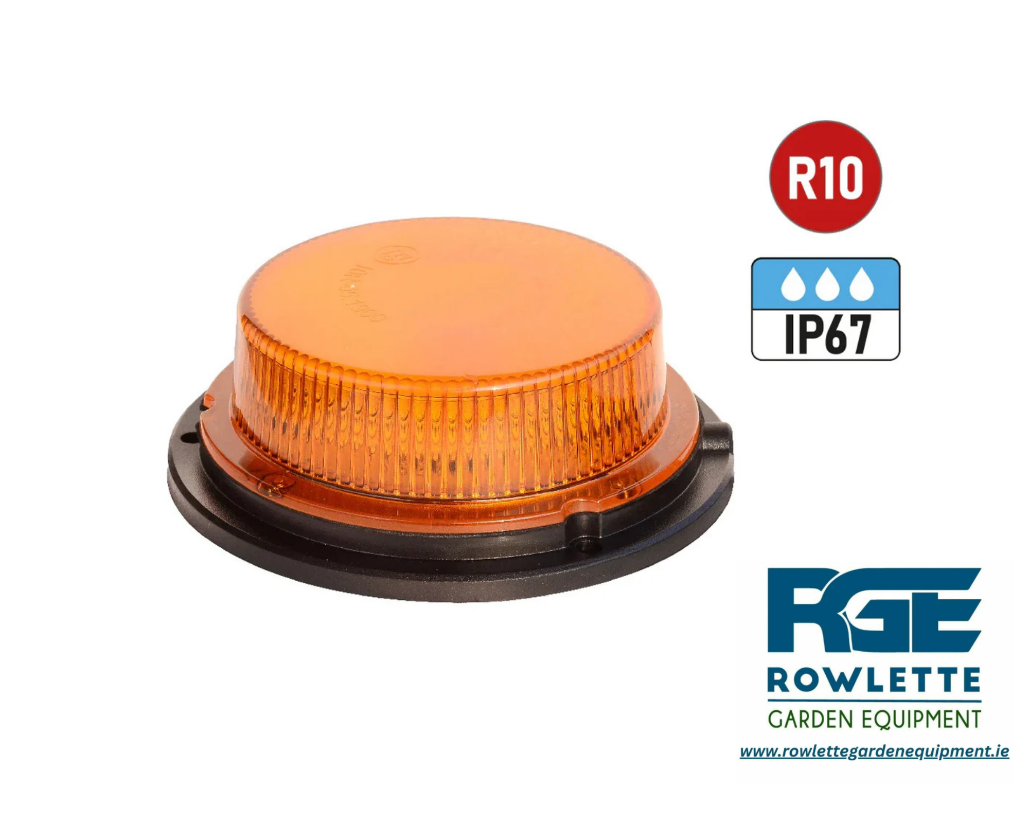 Vision Red Eco Magnetic LED Beacon - AMBER
