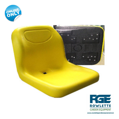 Yellow One Piece Seat 5/16"Bolt