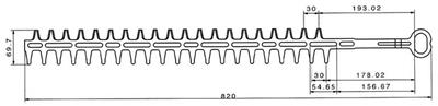 Replacement Stihl Hedge Trimmer HS 45  Blade
