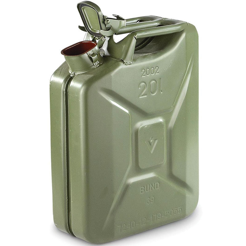 Petrol 20 Litre Metal Jerry Can